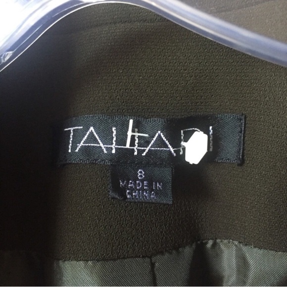 Tahari by ASL Black Long Jacket Size 8 - Picture 7 of 7